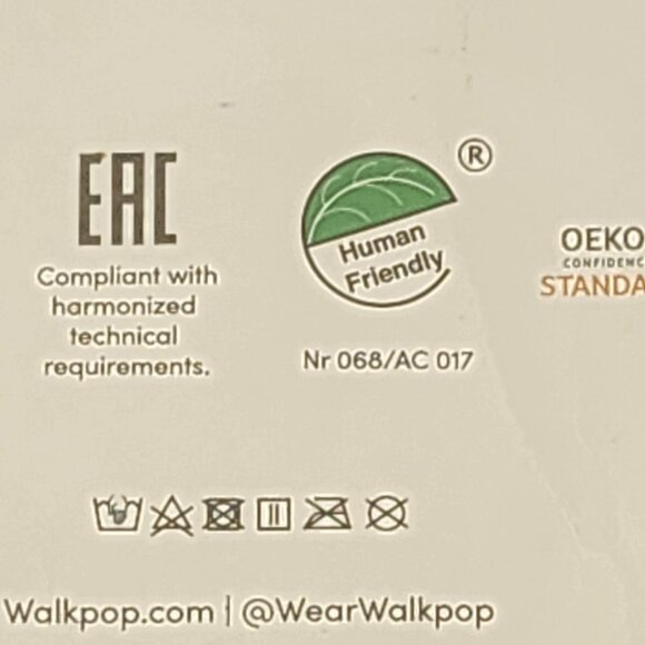 Walk Pop Black 15 Denier Sheer IGA Plus Back Leg Seam Legwear Tights Size 2X - Picture 10 of 16